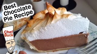 Best Chocolate Pie Recipe Seriously [upl. by Jenifer]