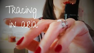 Tracing in aria • ASMR [upl. by Rodoeht717]