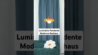 Luminária Pendente Moderna Bauhaus [upl. by Julia]