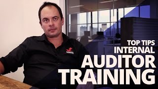 Internal Auditor Training  Top Tips Internal Auditor ISO 9001 [upl. by Adiazteb253]