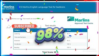 Marlins Test For Seafarer Score 98 [upl. by Trefor430]