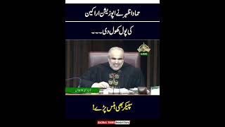 Hammad Azhar Fiery Speech In National Assembly  Imran Khan  Global Times Pakistan [upl. by Conard]