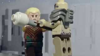 LEGO Hobbit  Legolas vs Bolg [upl. by Irmo]