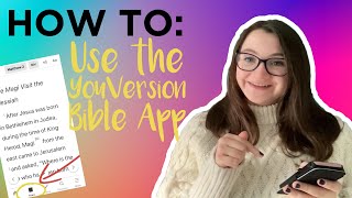 HOW TO use Youversion Bible App [upl. by Freda825]