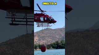 Helicóptero antiincendios en acción [upl. by Iiette110]