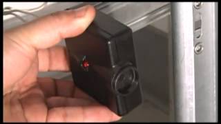 How to align garage door safety eyes and sensors [upl. by Airam497]