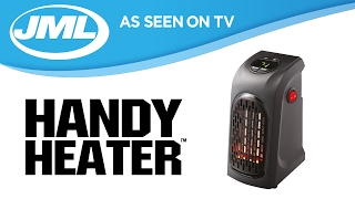 Handy Heater Personal And Portable Digital Electric Heater from JML [upl. by Eisiam]