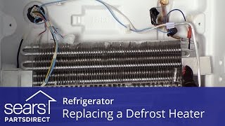 How to Replace a Refrigerator Defrost Heater [upl. by Deevan]