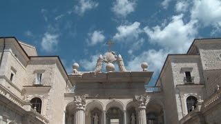 Montecassino Abbey Benedictine Monastery Day Trips From Rome [upl. by Harbert434]