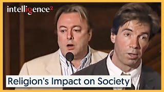 Debate Religions Impact on Society  Christopher Hitchens vs Nigel Spivey  Intelligence Squared [upl. by Peder390]