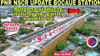 Putol na viaductsitutuloy naPNR NSCR UPDATE BOCAUE STATIONBULACANMay 12build3build better more [upl. by Weisbrodt]