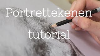 Portrettekenen tutorial [upl. by Rhody]