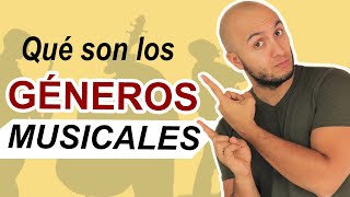 Que son los GENEROS MUSICALES o Estilos Musicales [upl. by Airdnoed]