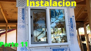 Como instalar una ventana Paso a Paso como construir un storage parte 11 [upl. by Alfi]