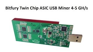 How to setup Bitfury Twin Chip 45 ghs ASIC USB Miner with cgminer [upl. by Assisi]