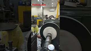 Lathe machine job work rubber sheet turn into filter cap [upl. by Lombard]