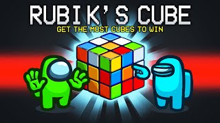 Collecting OVER 3186572 Rubicks Cubes to WIN in Among Us [upl. by Delaryd]