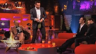 Hugh Jackman Nearly Chops Off His Penis  The Graham Norton Show [upl. by Hebner]