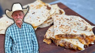 Easy Tortillas with a SECRET Ingredient That Will BLOW Your Mind  Bonus 3 Cheese Quesadillas [upl. by Ahsemad]