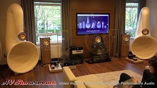 AER loudspeakers and drivers beautiful looking and sounding hifideluxe Munich [upl. by Buskirk990]