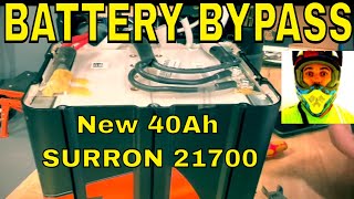 How to Bypass new 2023 SurRon 40Ah Battery 21700 cells [upl. by Barna395]