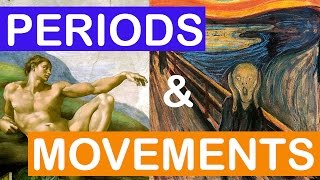 Art Periods and Art Movements  LittleArtTalks [upl. by Nadoj594]