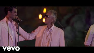 Andrea Bocelli Matteo Bocelli  Fall On Me Live At Portovenere Italy  2018 [upl. by Akeryt517]