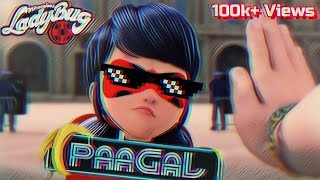 Yeh Ladki Paagal Hai Miraculous Ladybug  Hindi AMV [upl. by Reste]