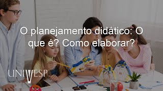 Metodologia e desenvolvimento de materiais didáticos para o ensino  O planejamento didático O que [upl. by Ivory]