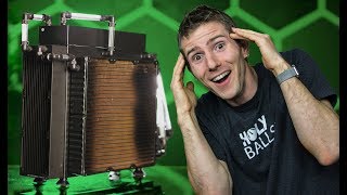 Cooling an 18Core CPU with NO FANS  Case Made of Radiators [upl. by Neill]