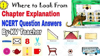 Where To Look From  Class3 Maths Chapter 1 Explanation and NCERT Question Answers by KV Teacher [upl. by Refinne330]