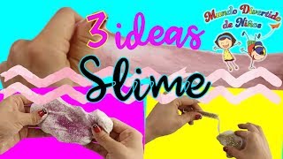 Como hacer Slime casero con solo 2 Ingredientes y sin Borax o Pegamento  Moco de gorila [upl. by Wilmar127]