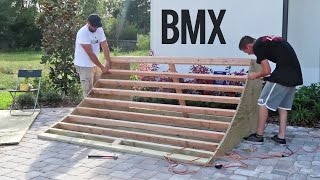 Build the PERFECT BMX Quarter Pipe  Tips and Tricks [upl. by Ania]