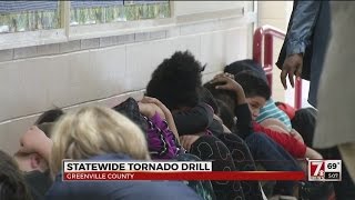 Schools take part in tornado drill [upl. by Shaun]