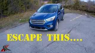 2017 Ford Escape Titanium Review [upl. by Eiramaneet]