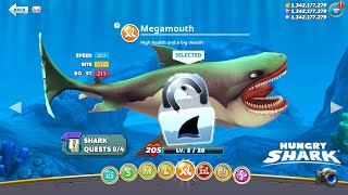 Hungry Shark World  All Sharks Unlock amp Gameplay Shark Gaming  Angry Shark World  Shark Game [upl. by Carroll73]