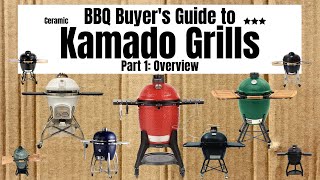 BBQ Buyers Guide to Ceramic Kamado Grills Pt 1 [upl. by Rolo95]