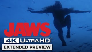 Jaws  Opening Shark Attack in 4K  Own it now on 4K UHD [upl. by Garret]