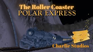 THE ROLLER COASTER POLAR EXPRESS 4K [upl. by Ryley392]