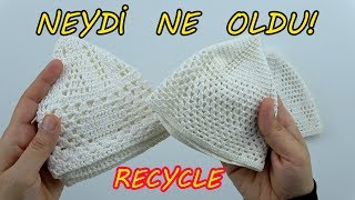 EN İNANILMAZ ve SÜPER GERİ DÖNÜŞÜM Eski Takkelerden Sepet Yapımı  Recycle  DIY  Idea [upl. by Edrahc]