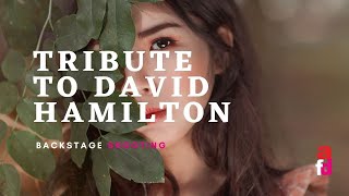 Tribute to David Hamilton  Backstage Shooting [upl. by Scrivenor]