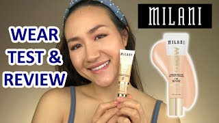 Milani Glow Hydrating Skin Tint  Wear Test amp Review [upl. by Charie]