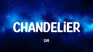 Chandelier  Sia Mix lyrics Alan Walker SiineLyrics [upl. by Eirallih]