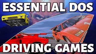 15 Essential DOS Driving Games [upl. by Shaun886]