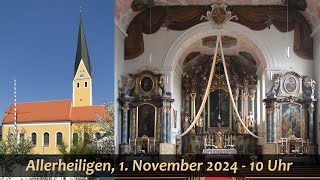 Allerheiligen 1 November 2024  10 Uhr [upl. by Combe416]