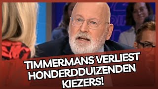 Prachtig Timmermans verliest HONDERDDUIZENDEN kiezers Mensen zijn hem spuugzat [upl. by Adnamra775]