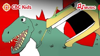 CANAdooDAday  The Canadian Dinosaurs  CBC Kids [upl. by Emalee]