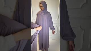 One Abaya 6 Ways To Style It [upl. by Atinomar]