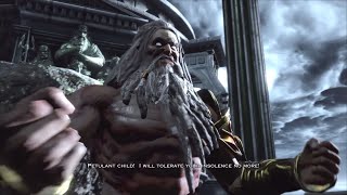 God of War 3 PS4  Zeus Defeats Kratos amp Titan Gaia Cutscene 1080p 60fps PS4 Pro [upl. by Irtemed]