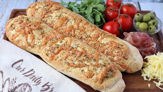 How to make Focaccia Bread  Soft amp Chewy Garlic Herb Focaccia Bread [upl. by Oina]